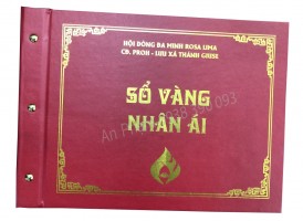 Sổ Vàng truyền thống - In ấn An Phạm - Công Ty TNHH Sản Xuất Thương Mại Và Dịch Vụ An Phạm